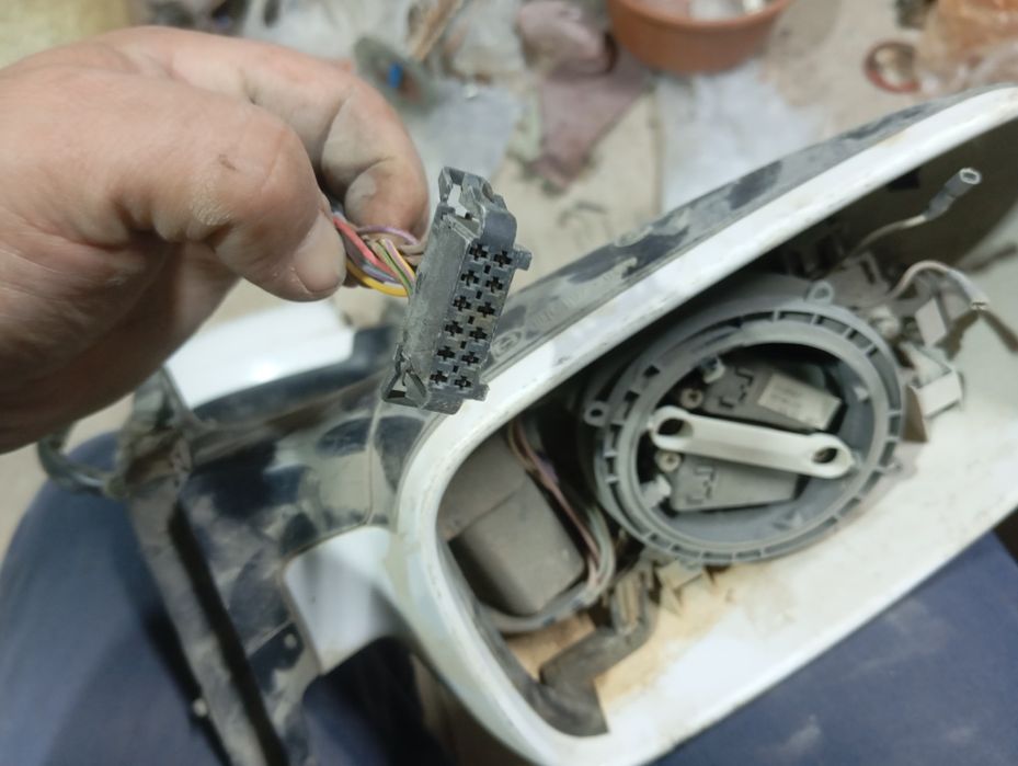 Запчасти задный вид пассат б5+