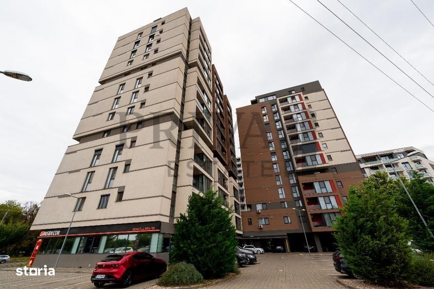 Apartament 2 camere, mobilat si utilat, loc de parcare, Rebreanu Tower