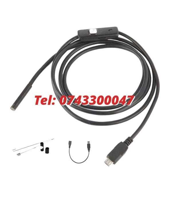 Camera Endoscop Inspectie Android  Usb 6 Led Ir Subacvatica Hd72