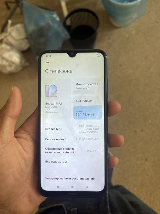 Телефон Redmi note 8