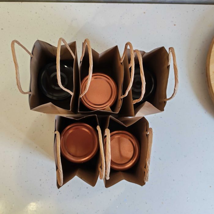 Set 5 lumânări parfumate ceară din soia