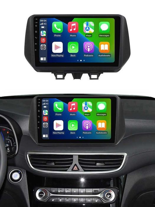 Navigatie Android 14 Hyundai Tucson 2018+ 1/8 Gb Waze CarPlay + CAMERA