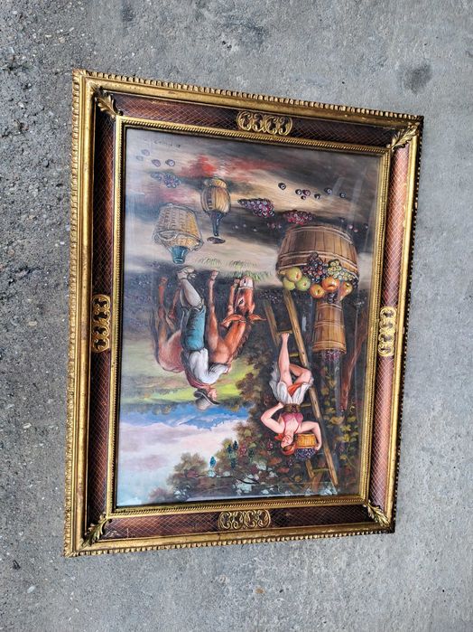 tablou pictura 87/67 cm semnat A Miraglia