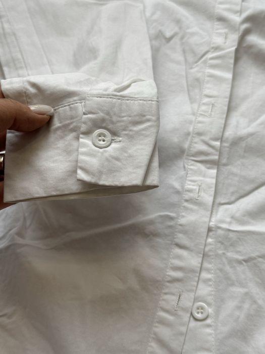 Рубашка белая длинная