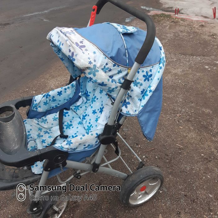 Детская зимняя коляска