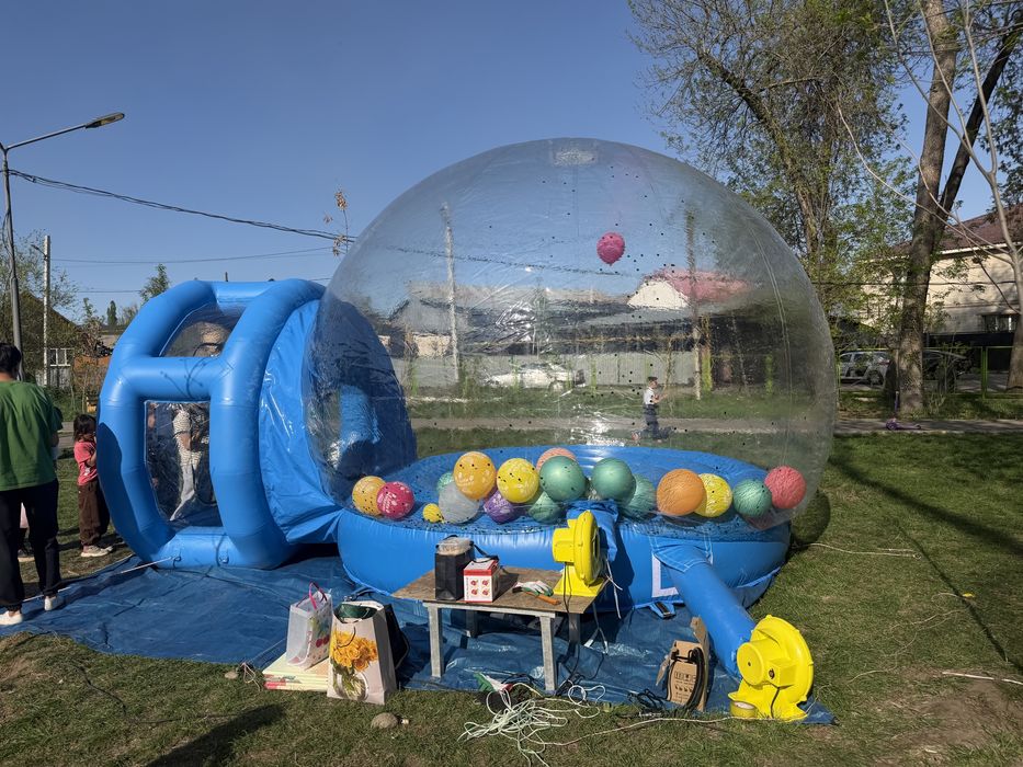 Bubble house надувной шар батут