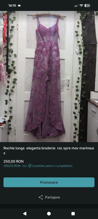 Vand rochii lungi de dama diferite marimi xs s m L