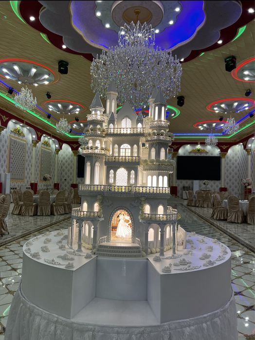 Свадебный шоу торт