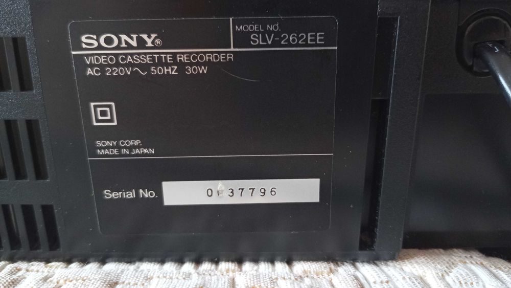 SONY / видеомагнитофон