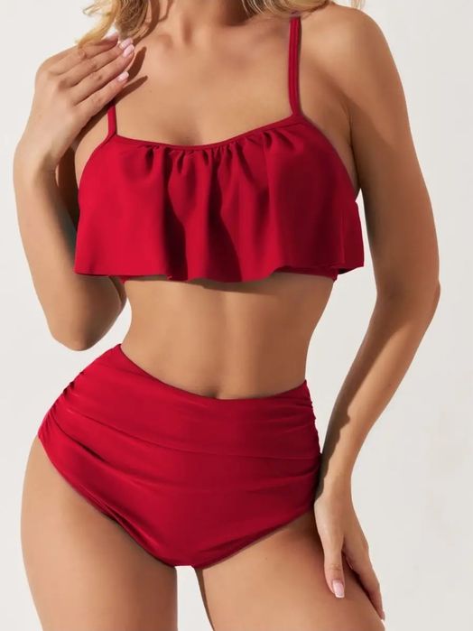 Купальник с высокими слипами