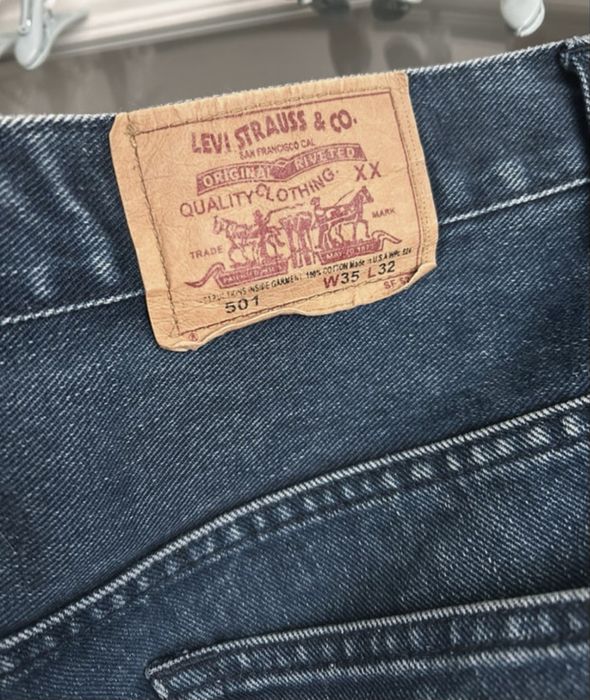 Blugi scurti denim Levis 501 nr 35