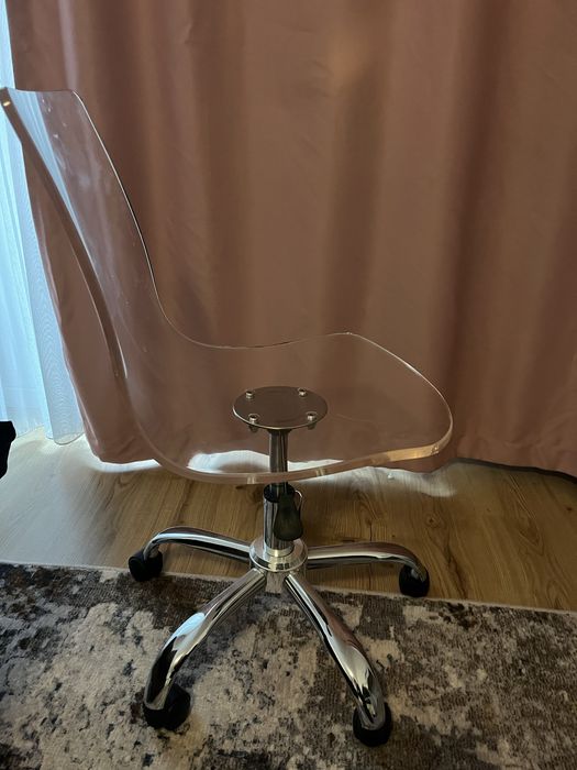 Scaun birou Mobexpert transparent