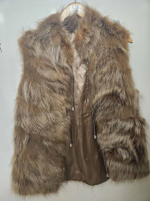 Елек естествен косъм лисица