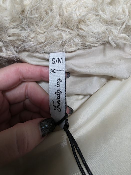 Дамско палто Teddy bear, Сиво палто кашмир и ангора