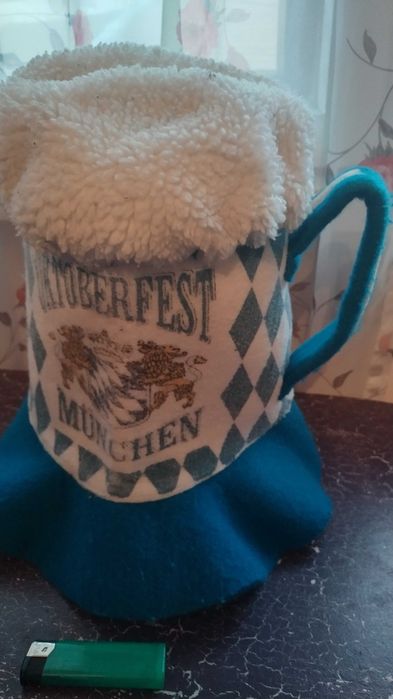 Шапка Бавария октоберфест, лятна елегантна шапка и фигурки Сваровски