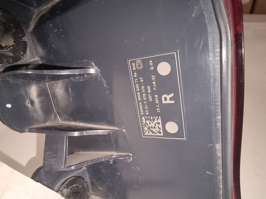 Stop aripa LED BMW Seria 5 GT F07 / cod-376463-13 / 376470-07 Original