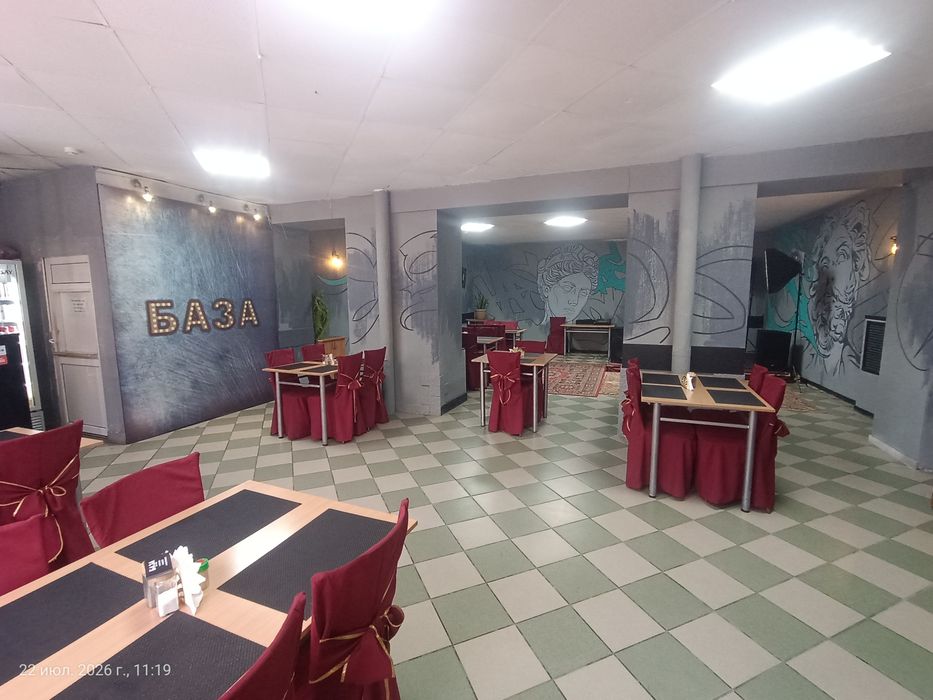 Банкеты в Лофт кафе База