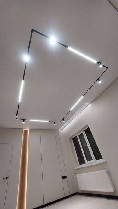 Натяжные потолки от 1300 за кв