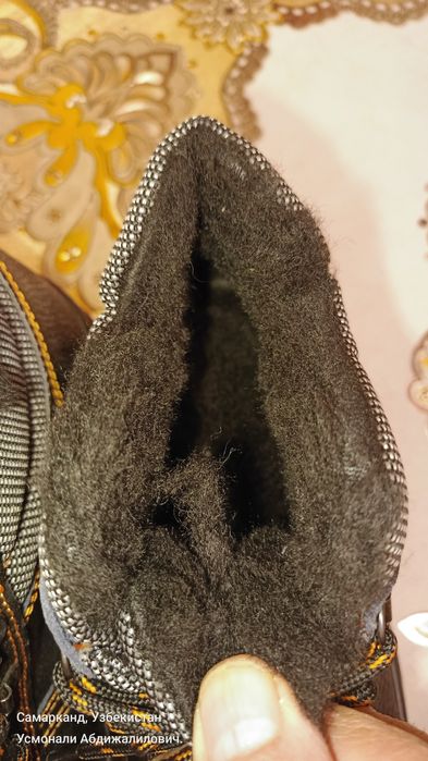 Қишги ботинка, тоза чарим,