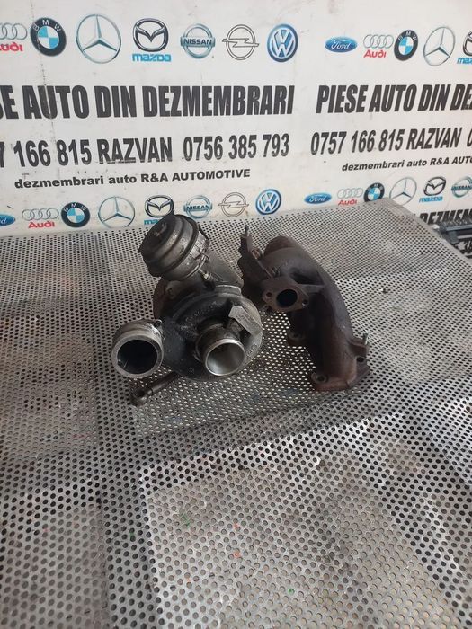 Turbo Turbina Fiat Doblo Multipla Stilo Bravo Alfa Romeo 147 1.9 Jtd Cod  - Dezmembrari Arad
