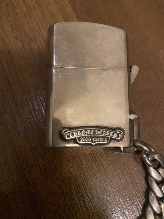 Chrome Hearts Zippo Lighter, Sterling Silver 2000