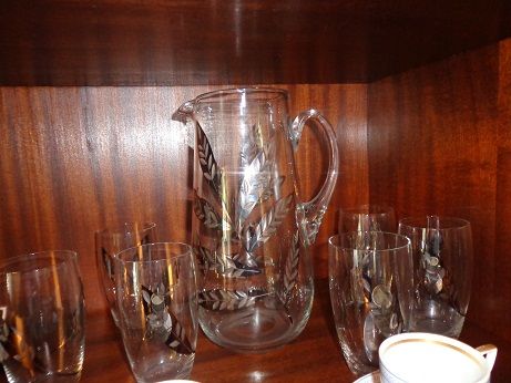 Набор кувшин и бокалы Чехия
