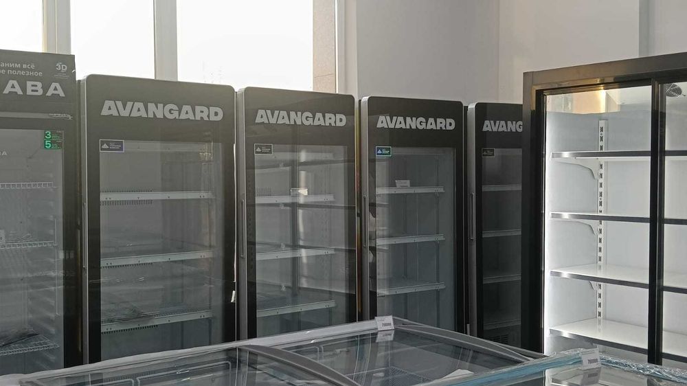Новый витринный морозильник
