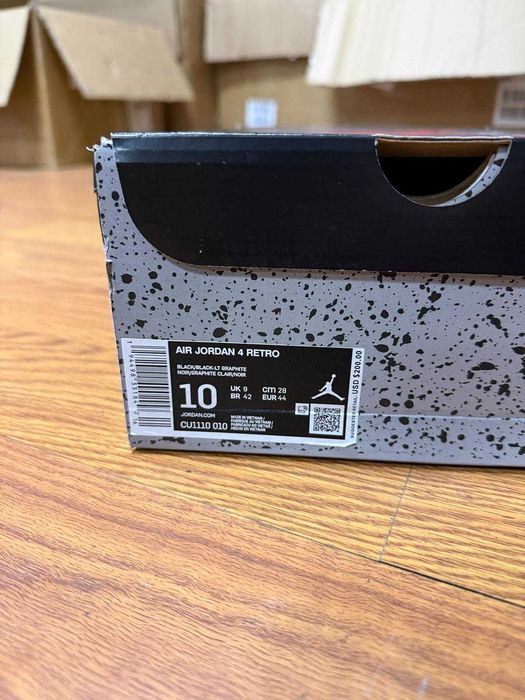 #PREDARE PERSONALA# Nike Air Jordan 4 Black Cat Editie Limitata NOU
