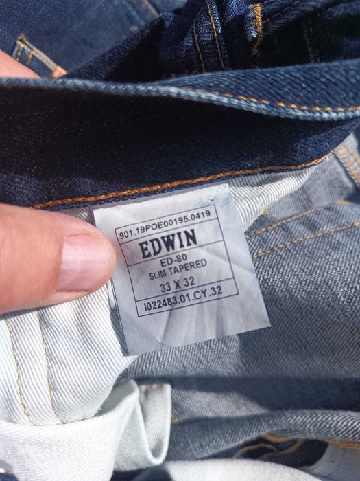 Edwin selvedge jeans-Denim japonez