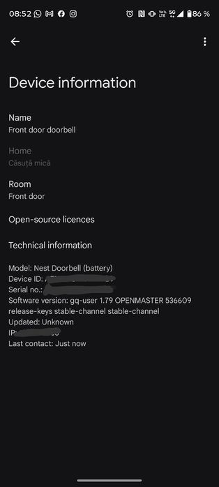 Google Nest Doorbell