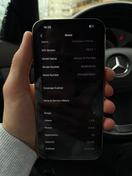 Iphone 14 pro max 128GB