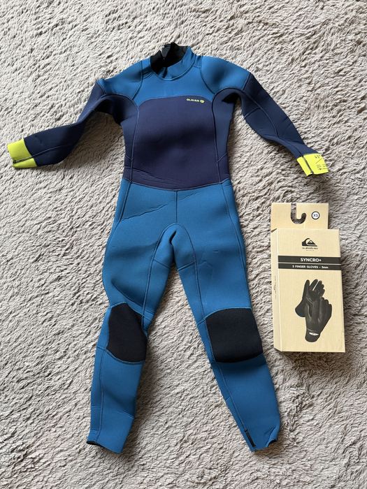 Costum neopren apa copii 8-9 ani/Manusi neopren XS