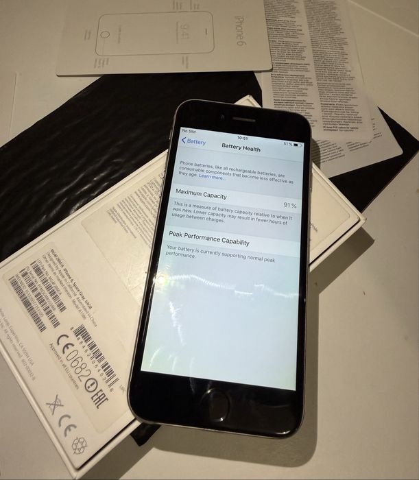 Iphone 6/ 64gb/ 91% baterie / FULLBOX