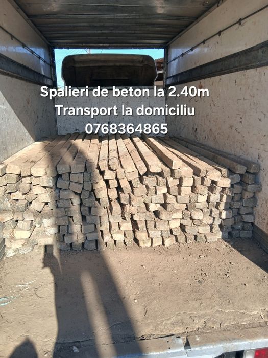 Spalieri de beton la 2.40m