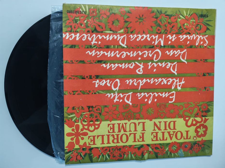 Viniluri muzica ușoară românească disc pickup multiple titluri