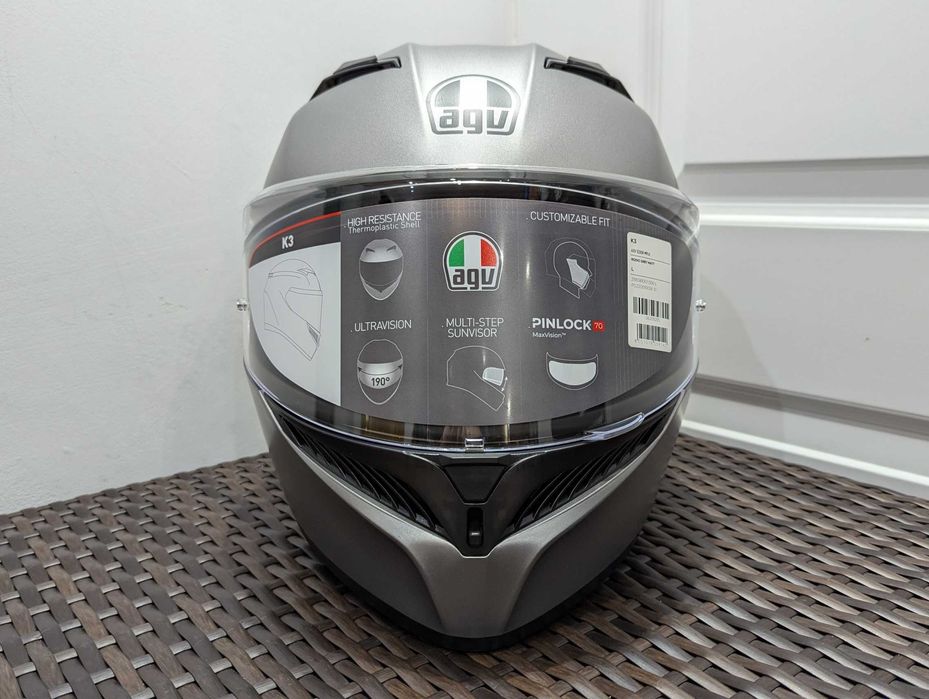 Casca moto AGV K3, marime L - ochelari de soare