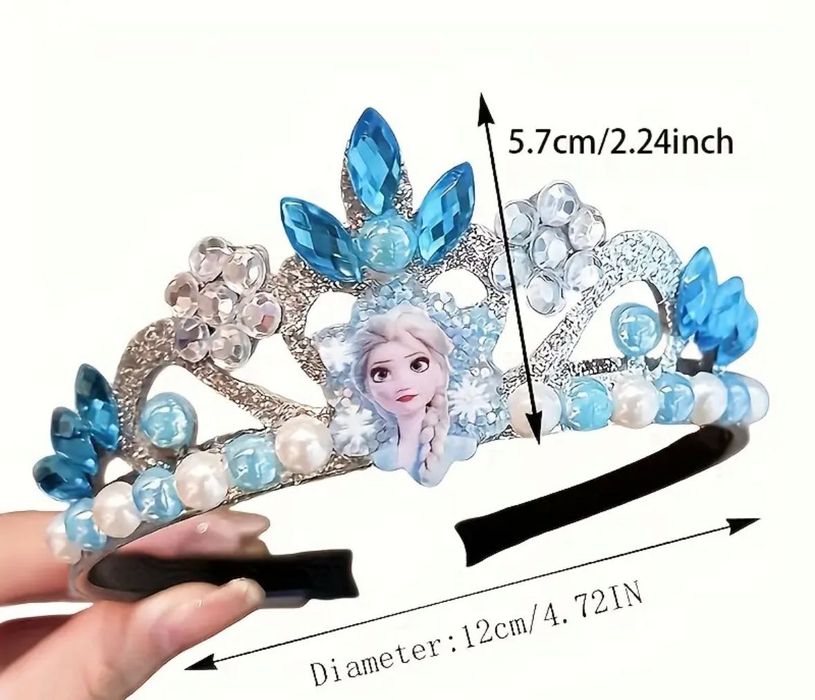 Елза пантофи и диадема