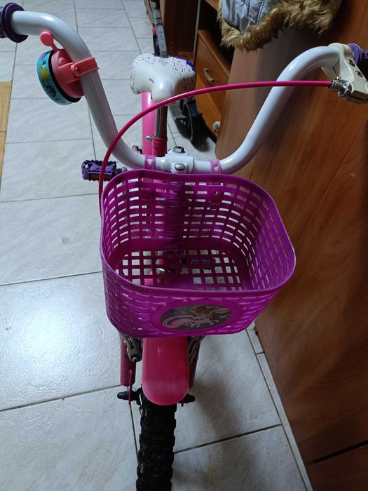 Детско розово колело