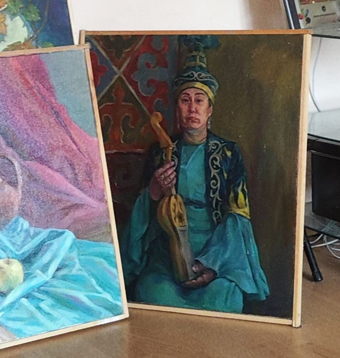 Картина масло ручная работа