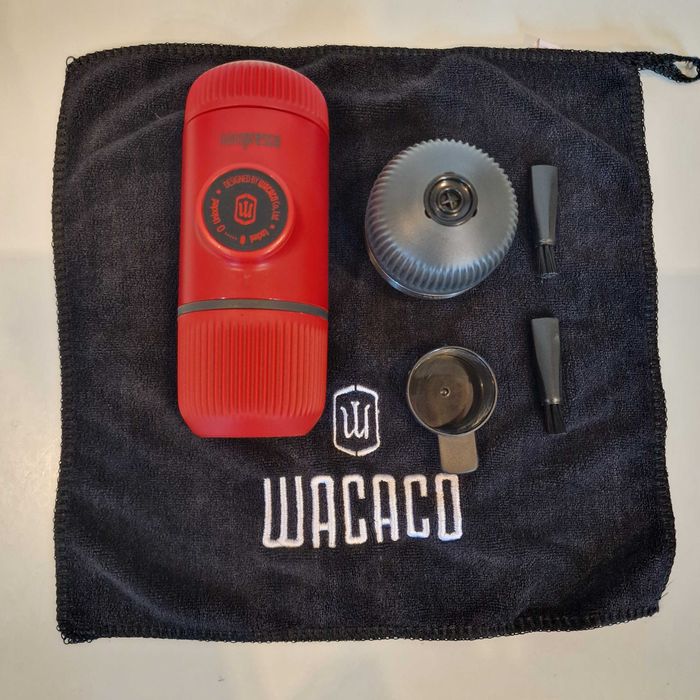 Espressor portabil WACACO Nanopresso + adaptor capsule NS