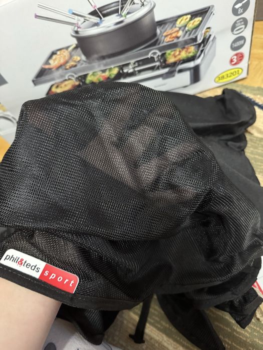 Бебешки комарник/слънчобран с УВ защита