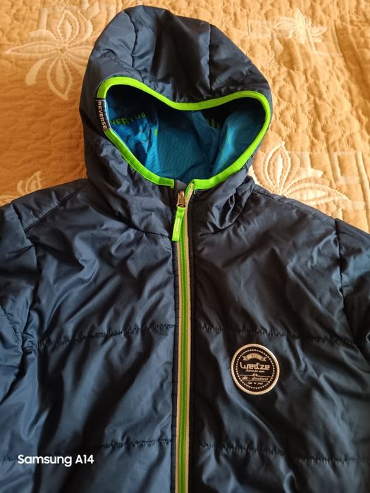 Двулицево зимно яке 12 г. Декатлон