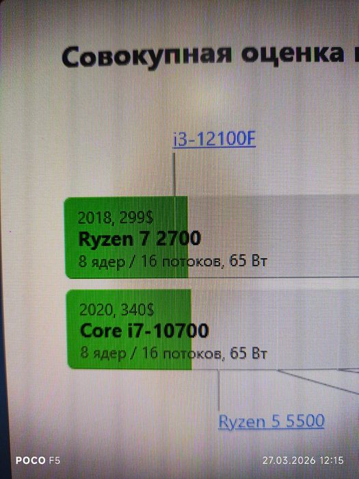 Мощный 8 ядерный игровой компьютер (кейс)