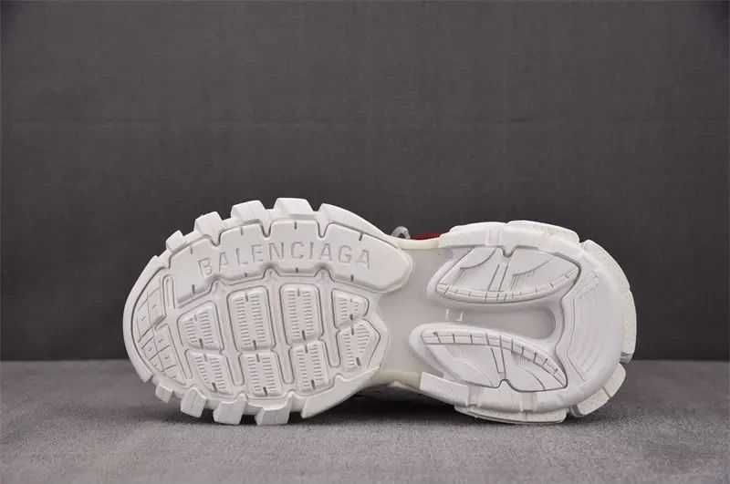 Balenciaga Track Sneaker "White/Red Laces"