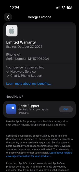 iPhone 17 Air 256 GB