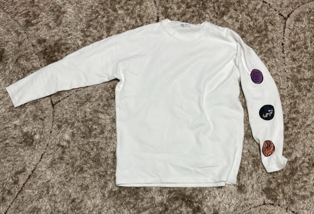 Bluza cu maneca lunga Zara