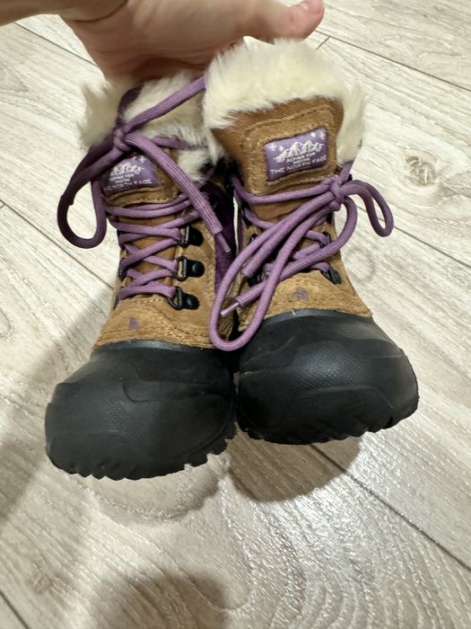 North Face детские зимние сапоги