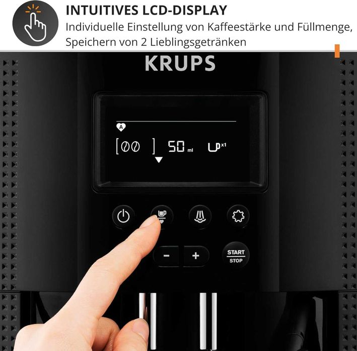Кафеавтомат Krups Arabica LCD Display (EA817010) 15 Bar