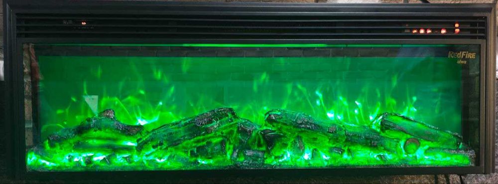 новый электро камин обогреватель