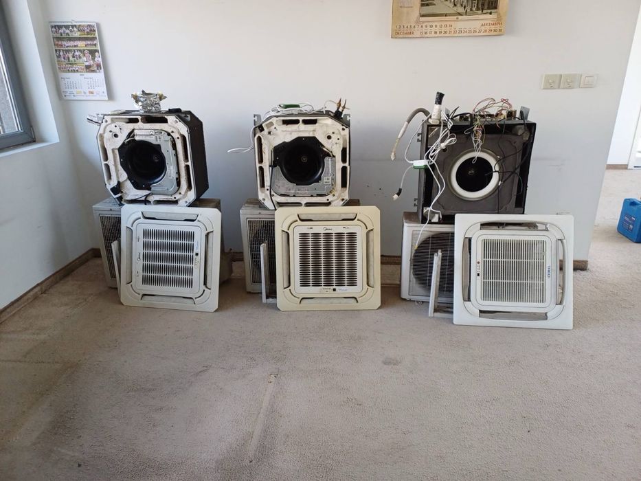 Климатици Трео и Мидеа - касетъчни